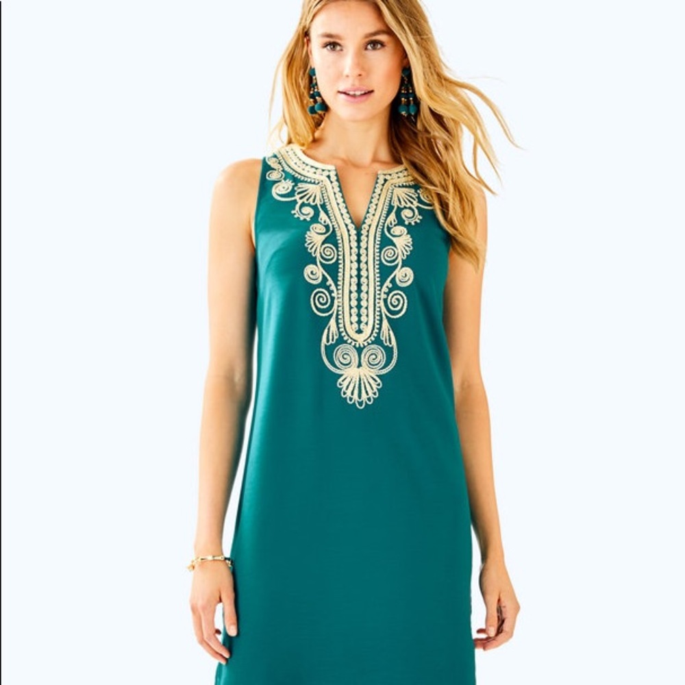 Lilly Pulitzer Carlotta Shift Dress - Tidal Wave